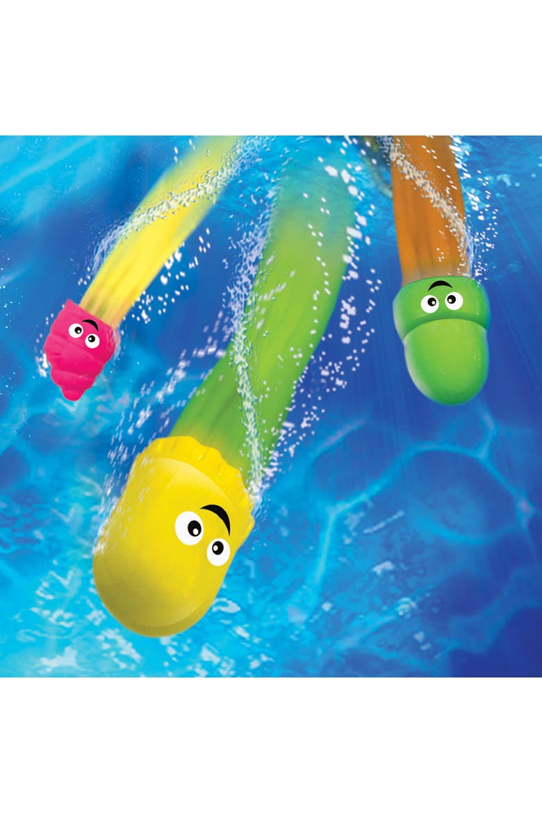 6 Piece Aqua Dive Sea Pals Pool Dive Set, Alternate, color, Multicolored