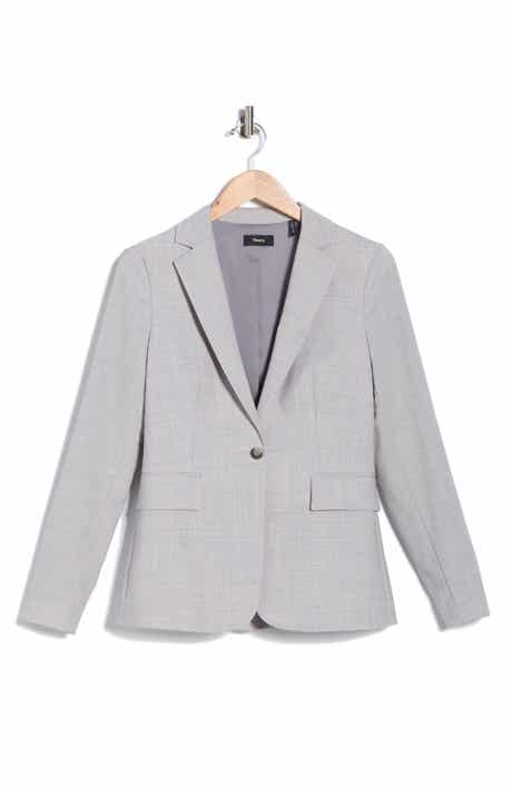 Theory Gabrielle One-Button Blazer