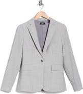 Theory Gabrielle One-Button Blazer