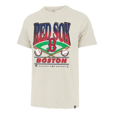 Men's '47 Tan Boston Red Sox Straight Shot Two Franklin T-Shirt