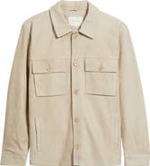 Bugatchi Suede Shirt Jacket