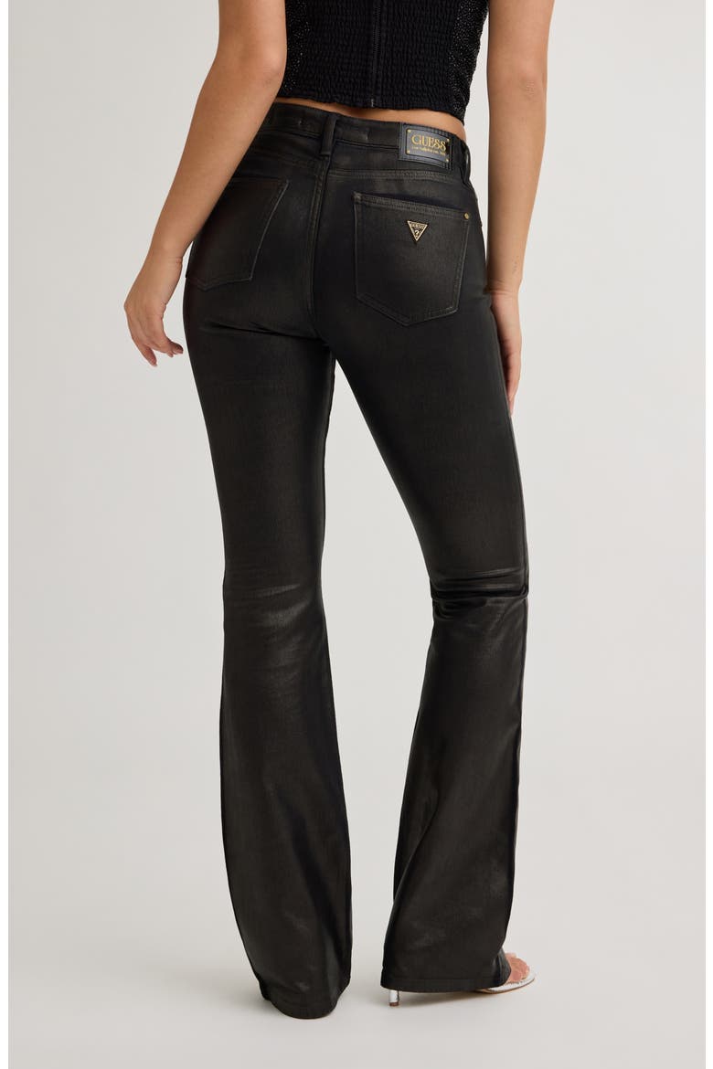 Sexy High Waist Flare Jeans, Alternate, color, LICO-BEIGE