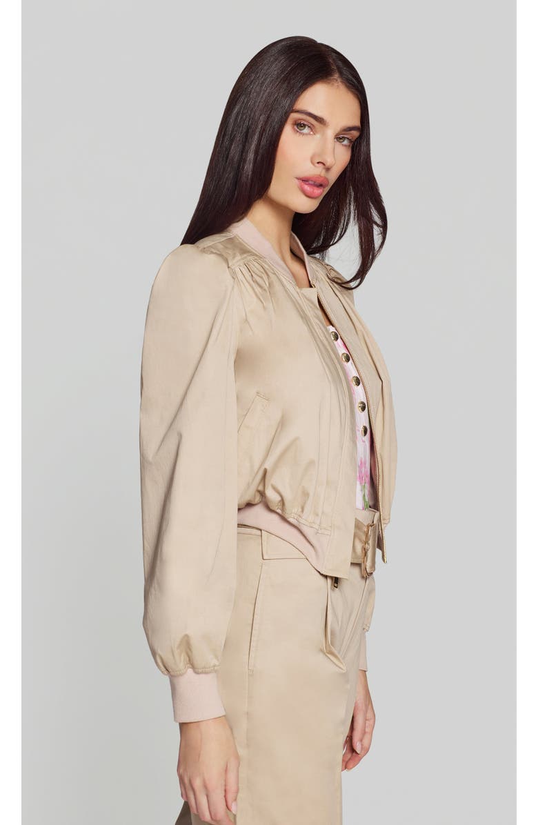 Generation Love Sariah Cotton Sateen Bomber, Alternate, color, Beige