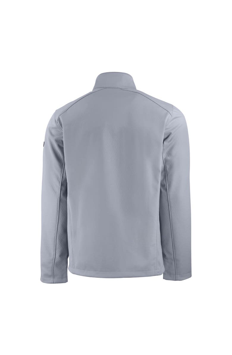 Cutter & Buck Men's Cutter & Buck  Gray Georgia Bulldogs Evoke Eco Softshell Recycled Full-Zip Jacket, Alternate, color, Gray