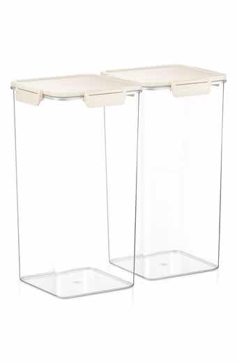 Set of 2 Airtight Food Storage Containers
