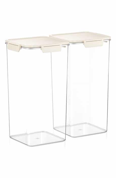 Set of 2 Airtight Food Storage Containers