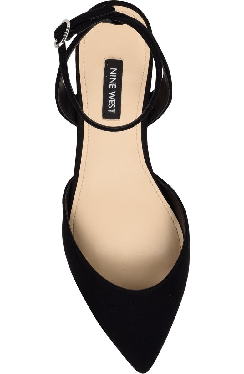 Nine West Briy Ankle Strap Flat, Alternate, color,