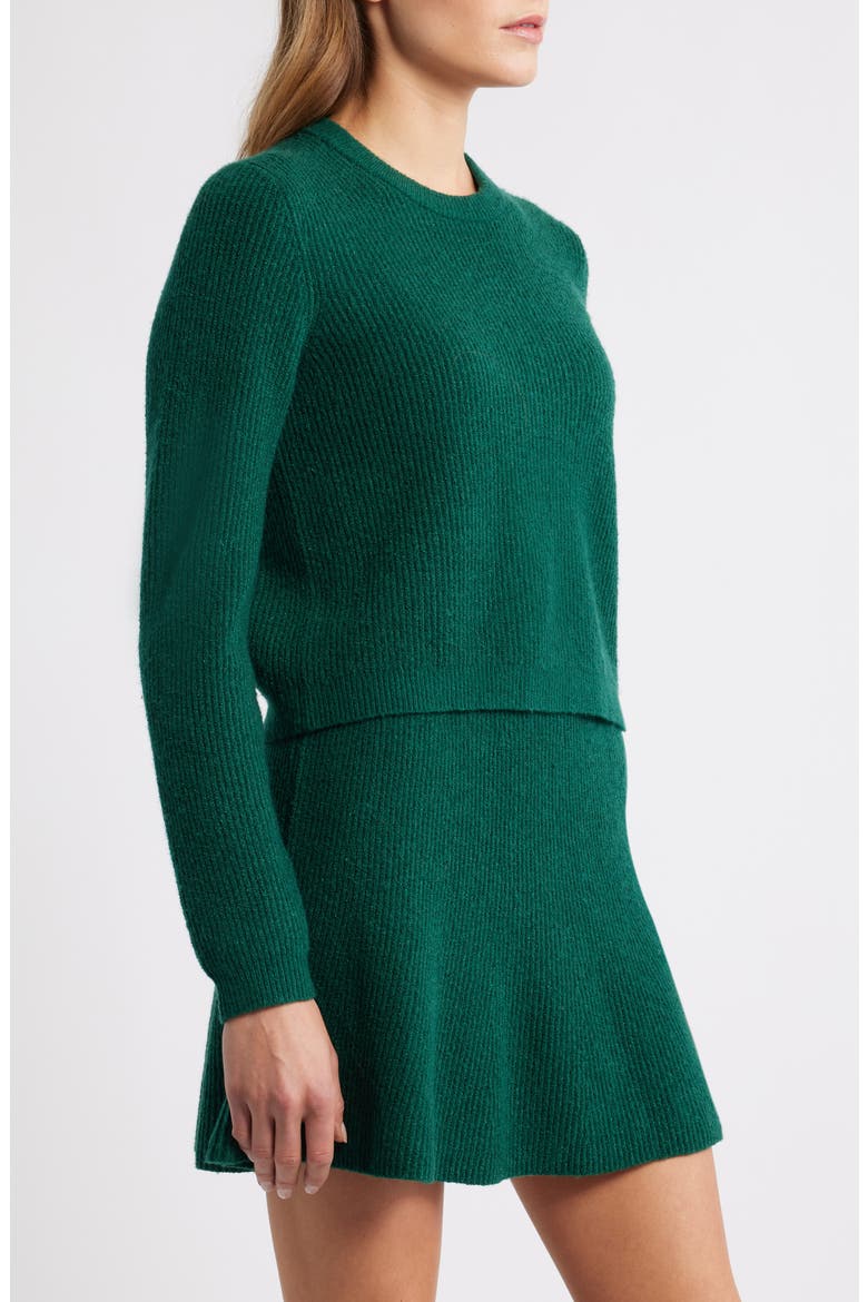 Vhari Rib Knit Top, Alternate, color, 30-EVERGREEN