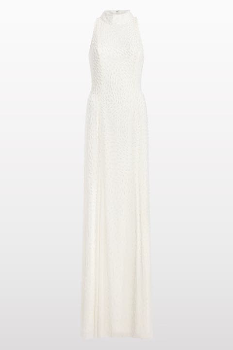 Mischief Embellished High-Neck Maxi Dress