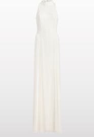Jenny Packham Mischief Embellished High-Neck Maxi Dress
