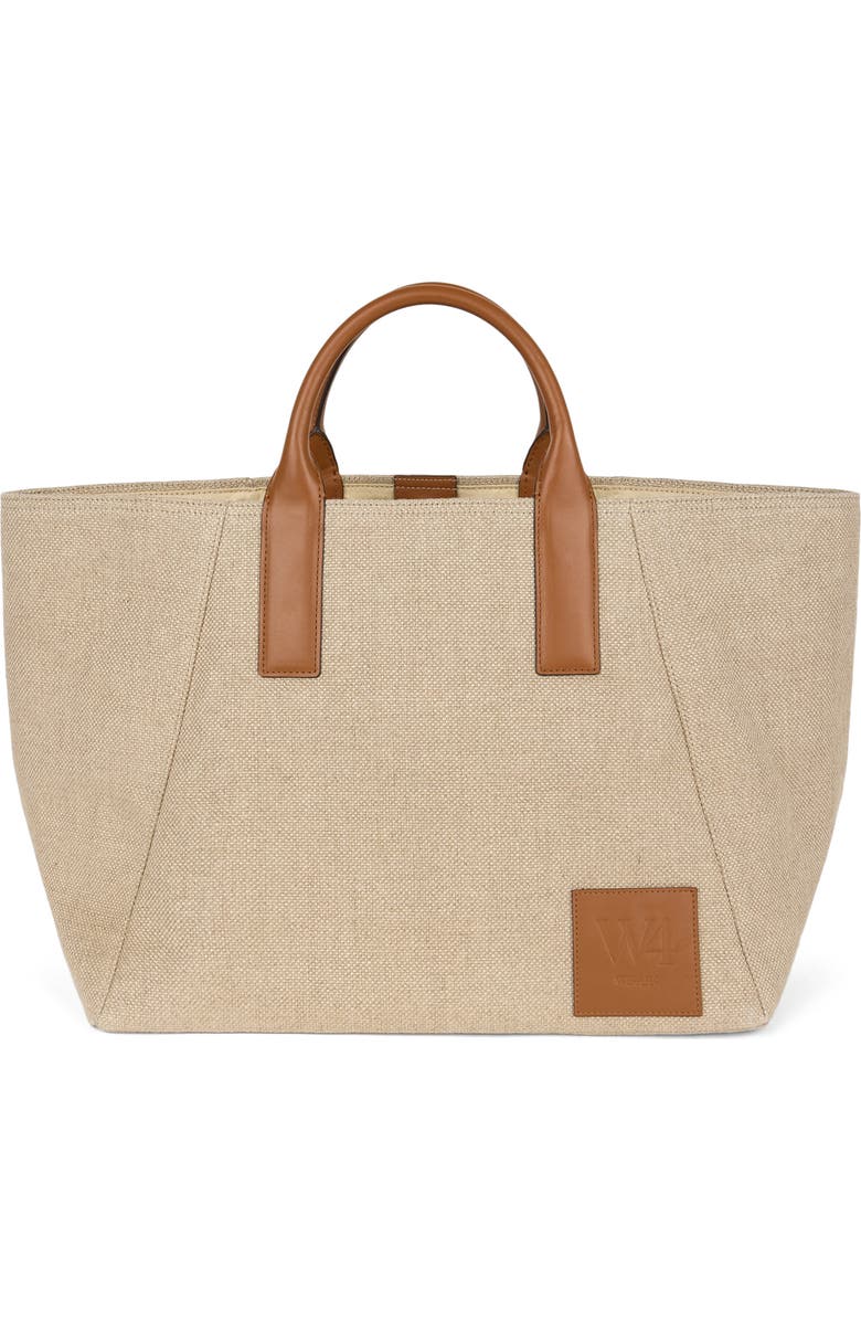 WE-AR4 The Riviera Tote, Main, color, Dark Sand