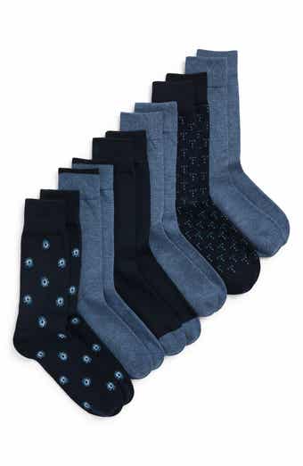 Assorted 6-Pack Crew Dress Socks