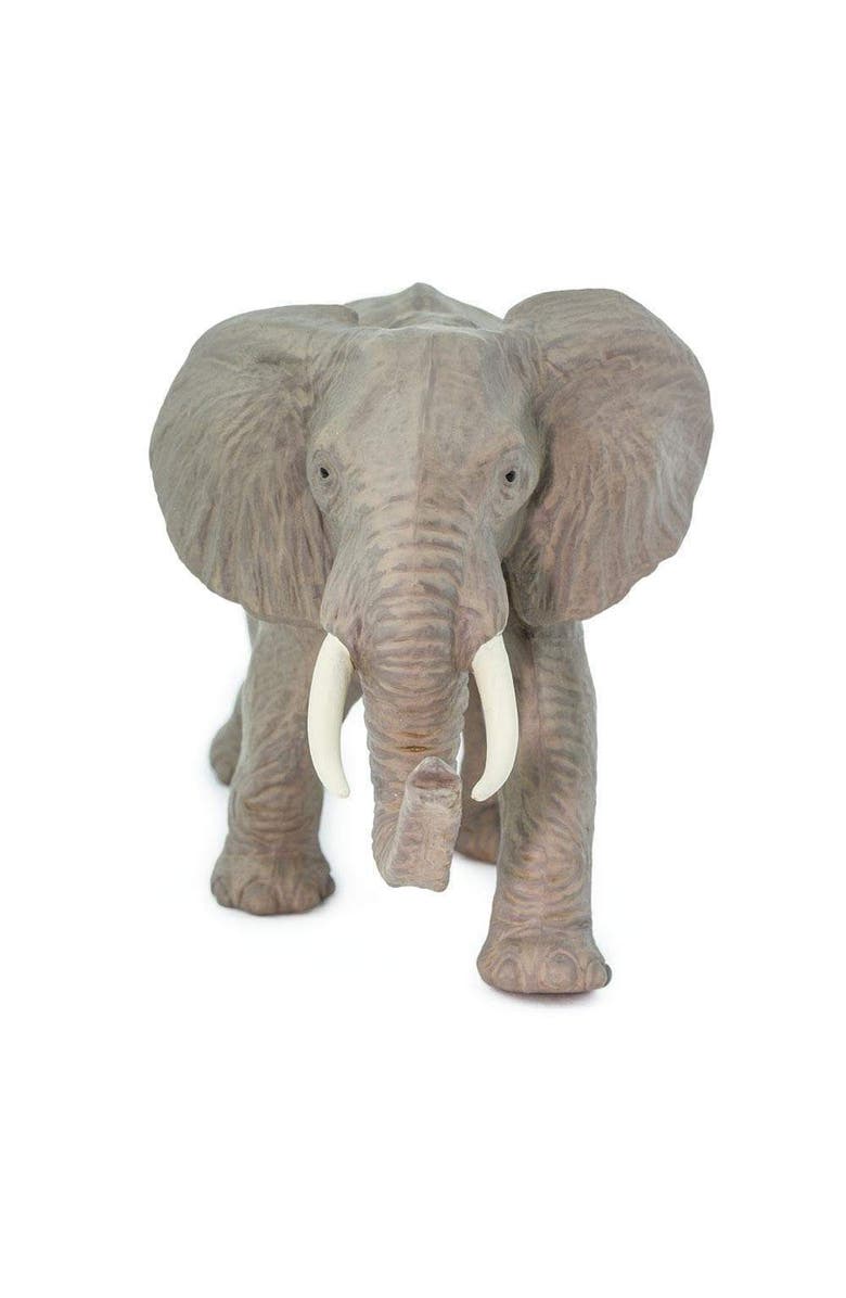 Safari Ltd. African Elephant Kids Toy Figure, Alternate, color, NO COLOR