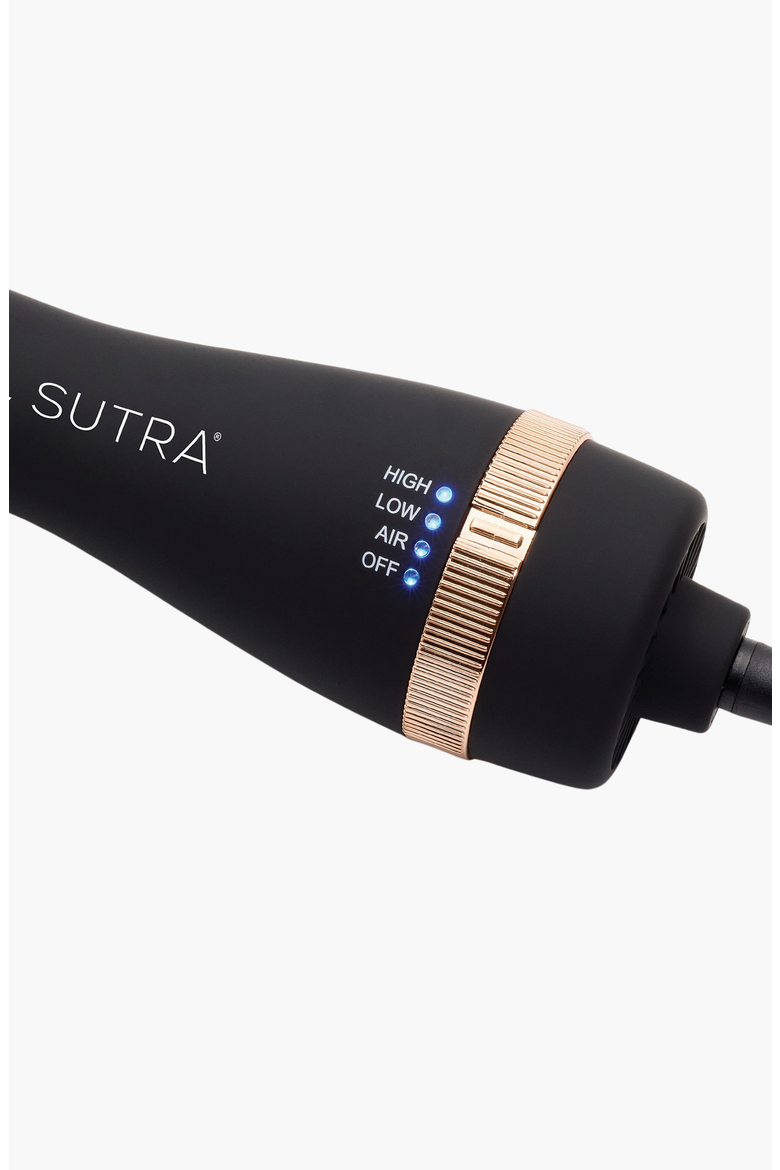IR INFRARED Blowout Brush, Alternate, color, Black With Rose Gold