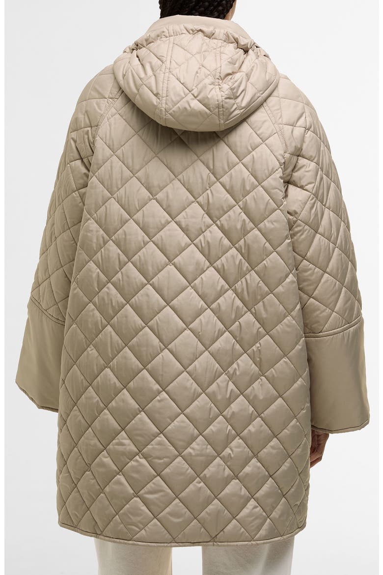 Cara Diamond Quilted Parka, Alternate, color, HONEY/ ANCIENT POPLAR