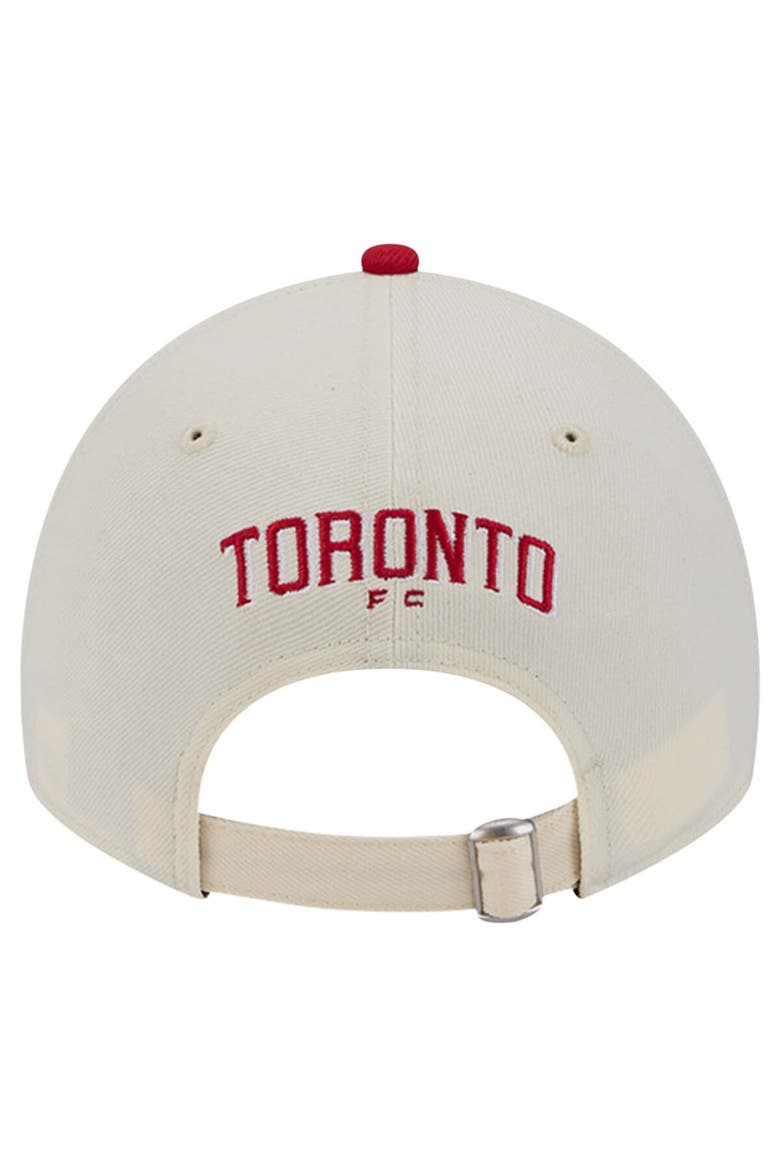 Men's New Era White Toronto FC 2024 Kick Off Collection 9TWENTY Adjustable Hat, Alternate, color, White
