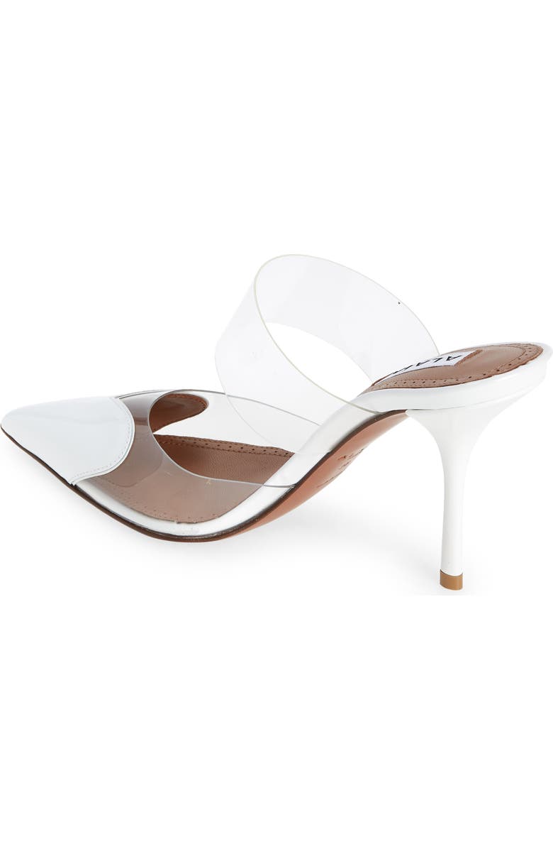 Alaïa High Love Heart Pointed Toe Mule, Alternate, color,