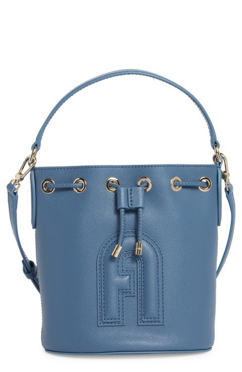 Clio Mini Drawstring Bucket Bag