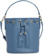 Furla Clio Mini Drawstring Bucket Bag