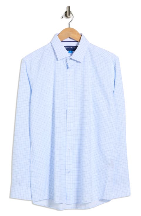 Slim Fit Perfect Stretch Long Sleeve Button Down Shirt