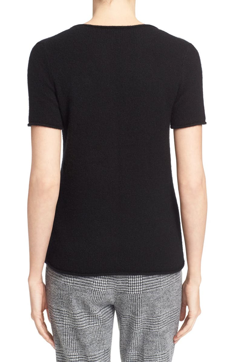 Theory 'Tolleree' Short Sleeve Cashmere Sweater, Alternate, color,