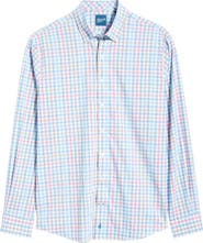 johnnie-O Yosef Check Everyday Performance Button-Down Shirt
