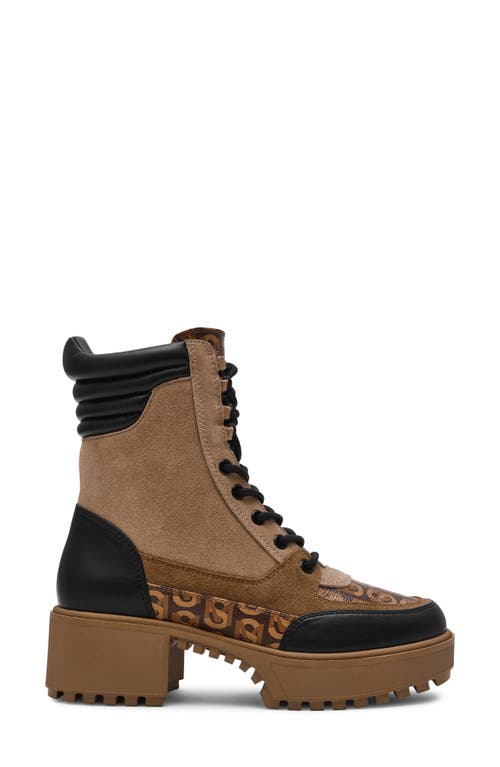 Steve Madden Lug Sole Hiking Boot In Multi