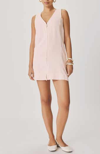 Lounge Zip Front Minidress