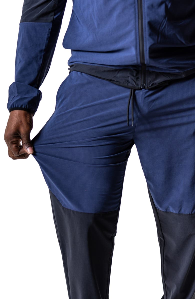 Maceoo Athletic Joggers, Alternate, color, Black/ Navy