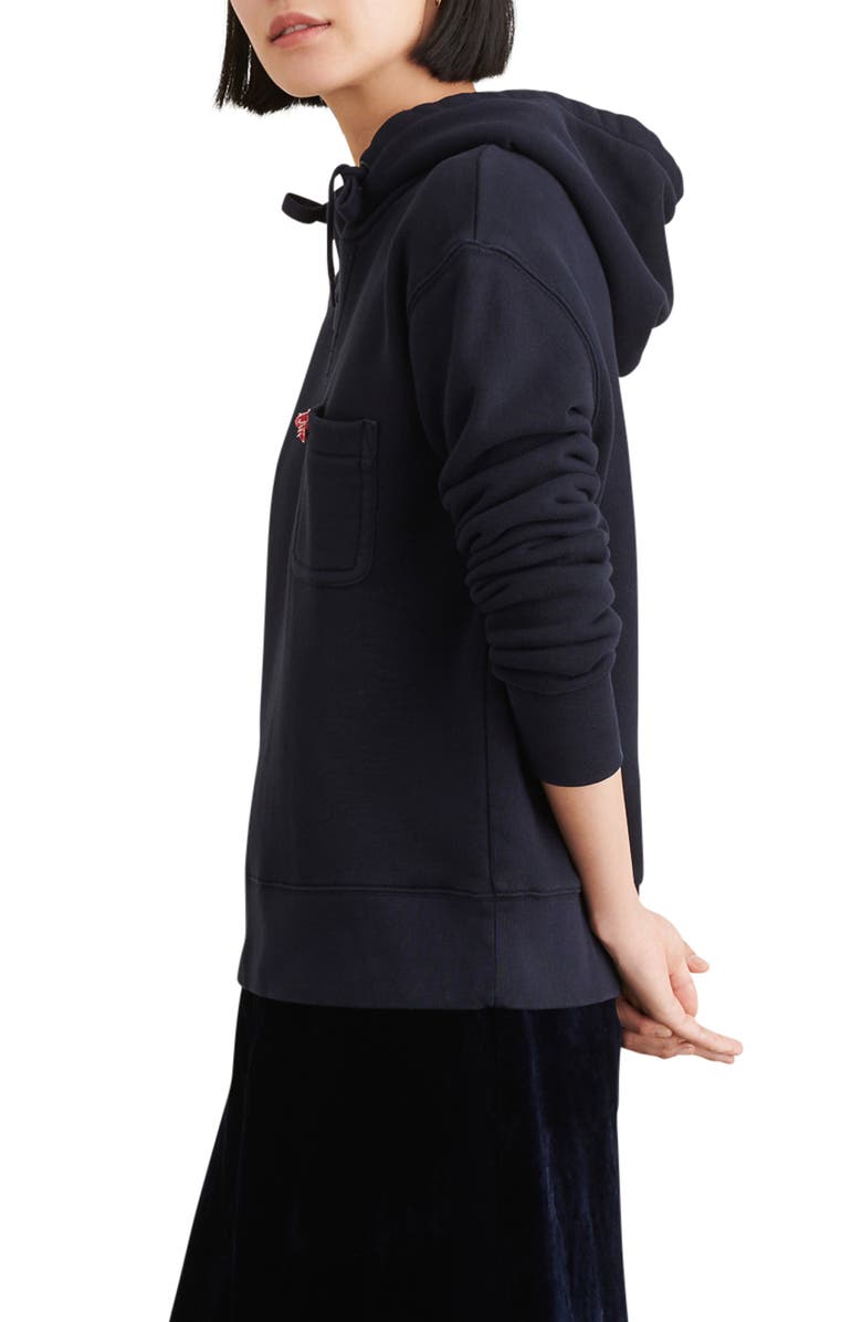 Alex Mill Pocket Hooded Sweatshirt, Alternate, color, 