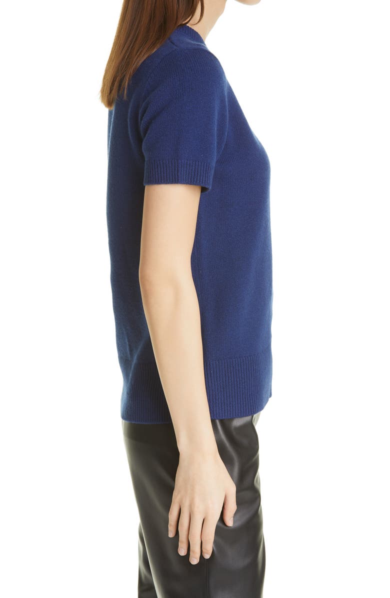 Theory Women's Short Sleeve Cashmere Sweater, Alternate, color, 