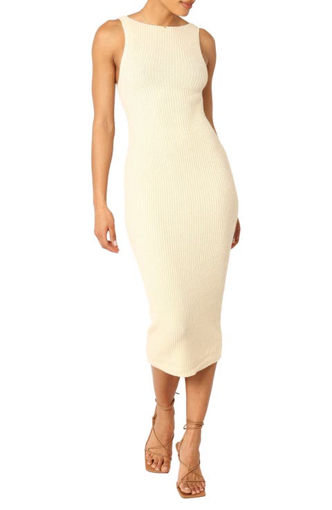 Nita Reversible Ribbed Sweater Dress
