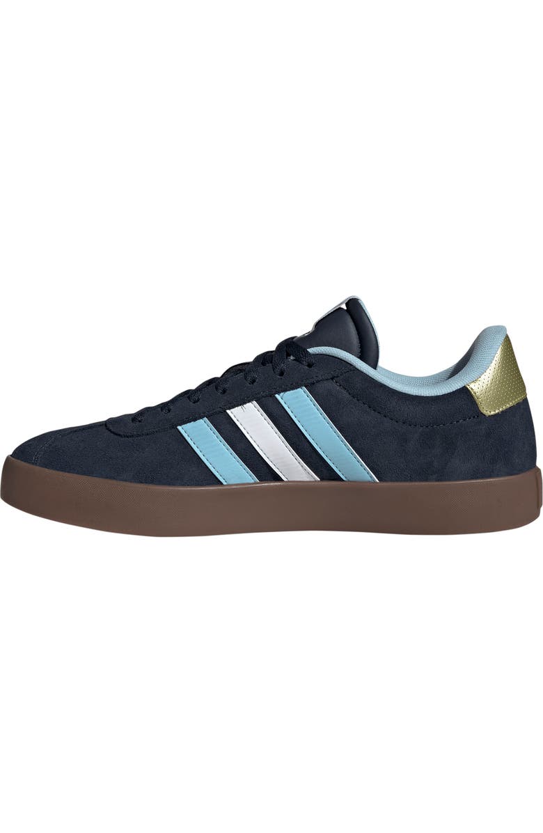 adidas VL Court 3.0 Sneaker, Alternate, color, Night Navy/ Icey Blue/ White
