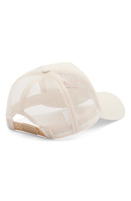 Worn/west Amalfi Coast Adjustable Snapback Trucker Hat In Sand