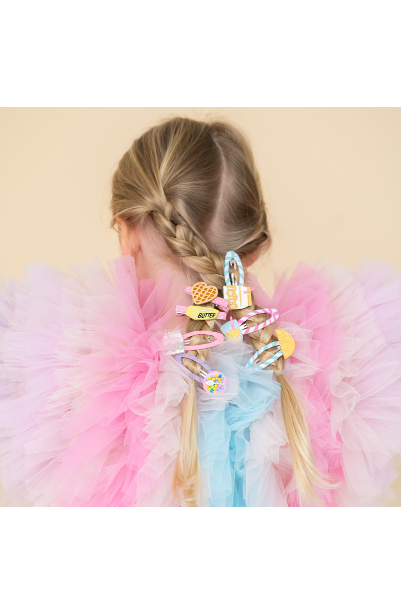 Daydream Society Waffle and Butter Hair Clip Set, Alternate, color, Assorted Pre-Pack