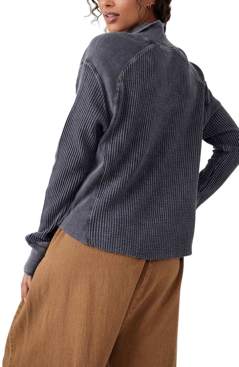 Free People Ashton Half Zip Thermal Top, Alternate, color,