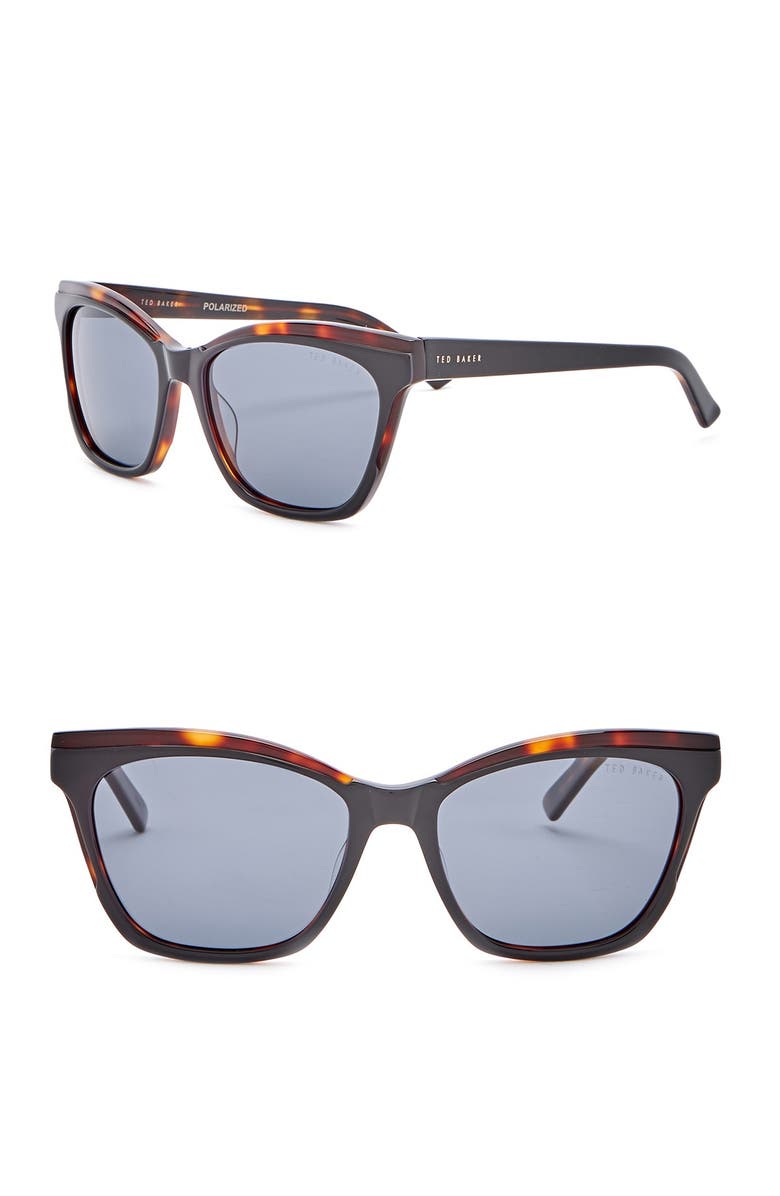 Ted Baker London 57mm Cat Eye Sunglasses, Alternate, color,