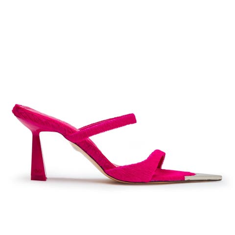 Frederica Pony Mid Heel Shoes