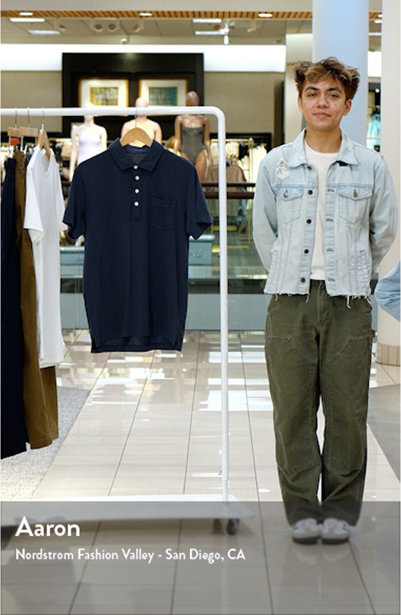 Pensacola Slim Fit Organic Cotton Pocket Polo, sales video thumbnail