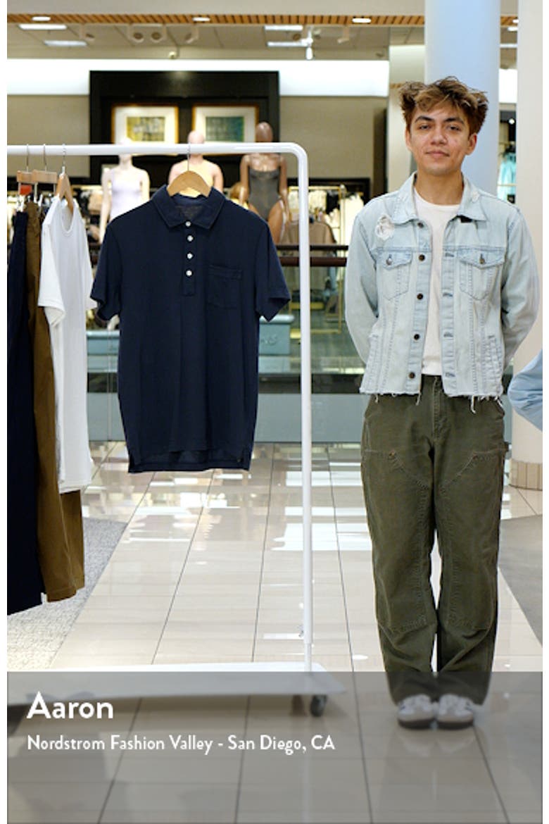 Pensacola Slim Fit Organic Cotton Pocket Polo video