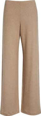 LESET Lauren Wide Leg Knit Pants