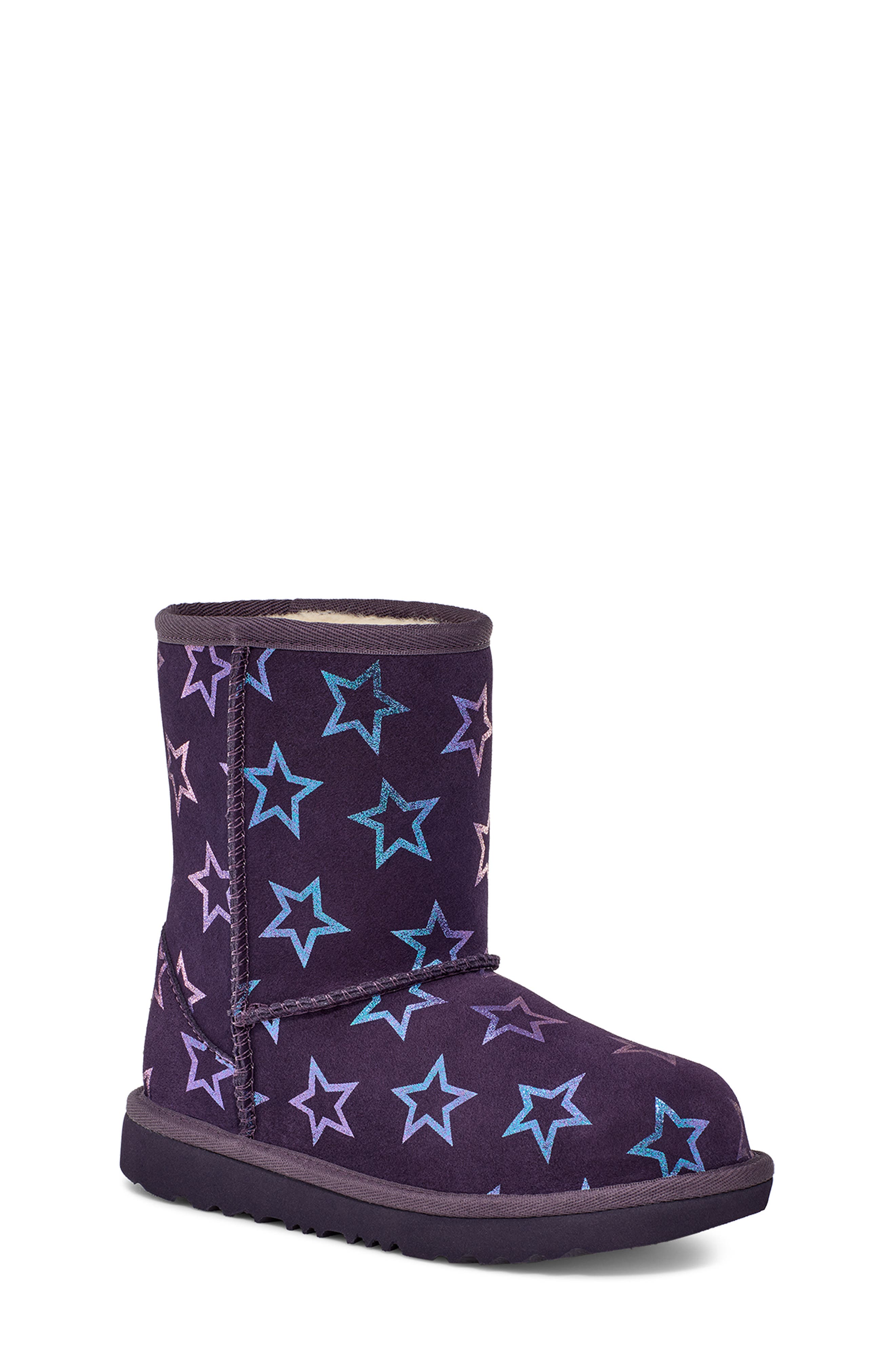 UGG® Kids' Classic II Iridescent Stars Boot