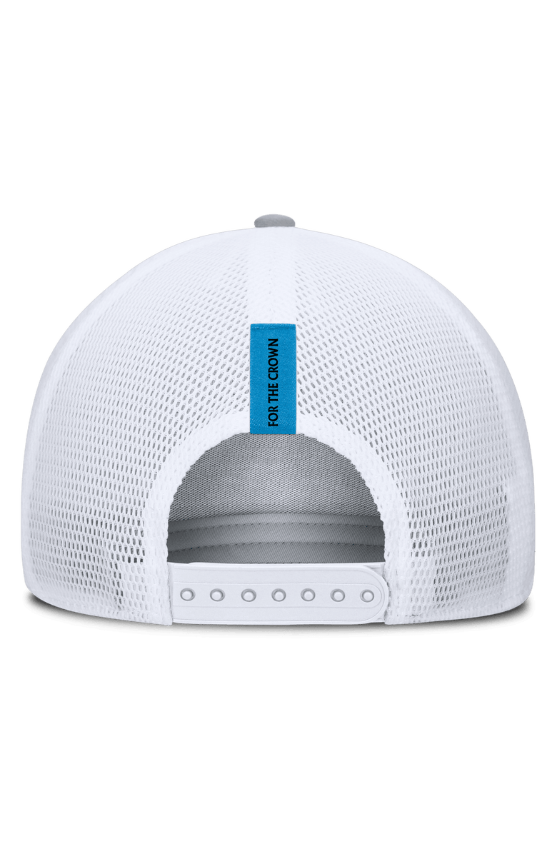 FANATICS Men's Fanatics Heather Gray Charlotte FC Low Block Trucker Adjustable Hat, Alternate, color, Heather Gray