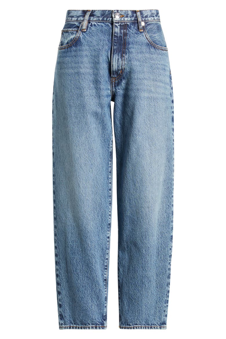 The Candle High Waist Barrel Jeans, Alternate, color, SEATTLE