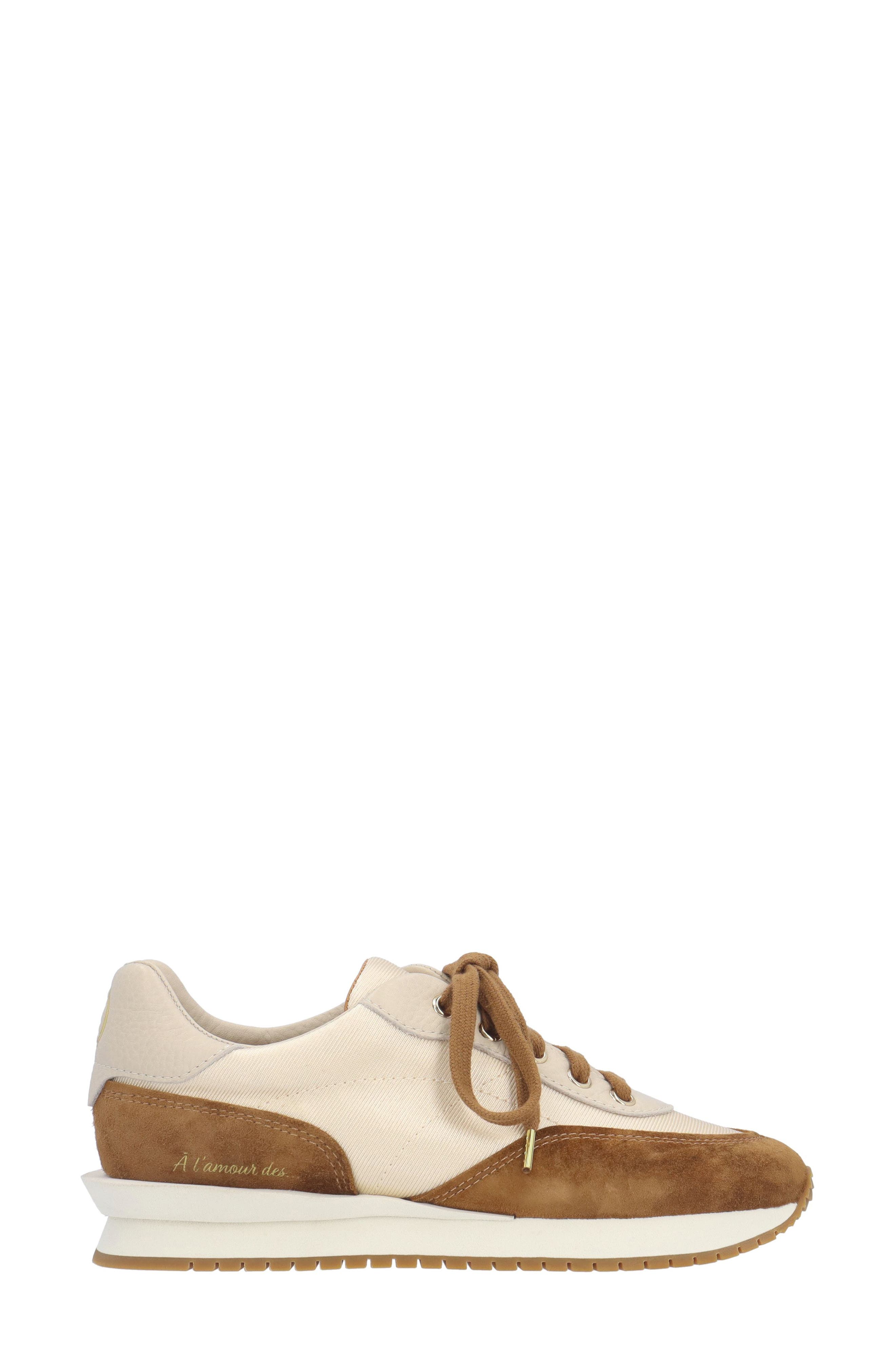 Juvina Sneaker, Alternate, color, TAUPE/ CREAM