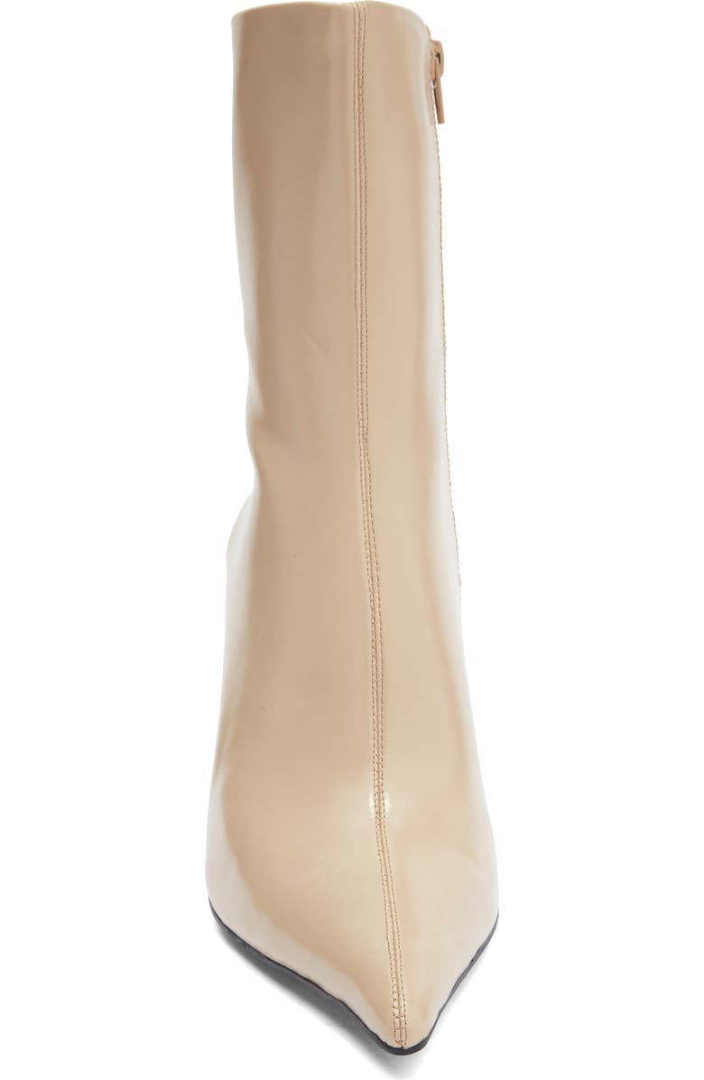 Jeffrey Campbell Daring Stiletto Bootie, Alternate, color, Light Beige