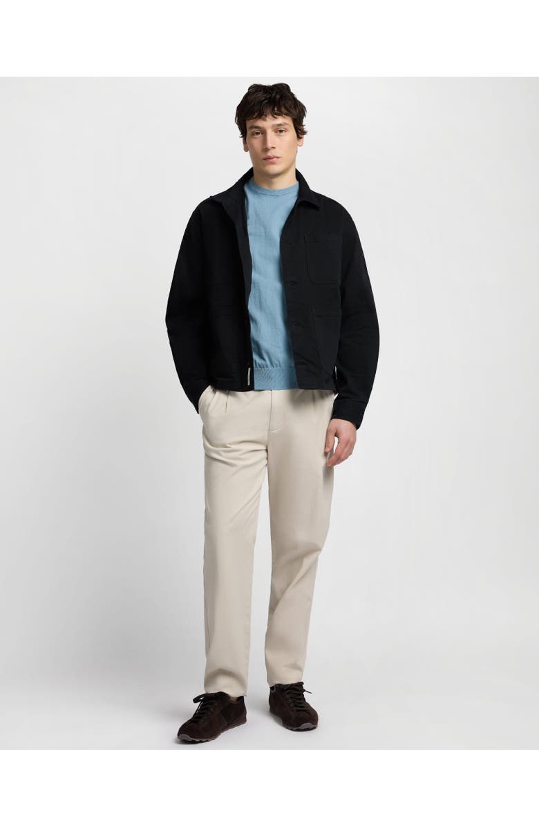 Onia Twill Chore Jacket, Alternate, color, Black