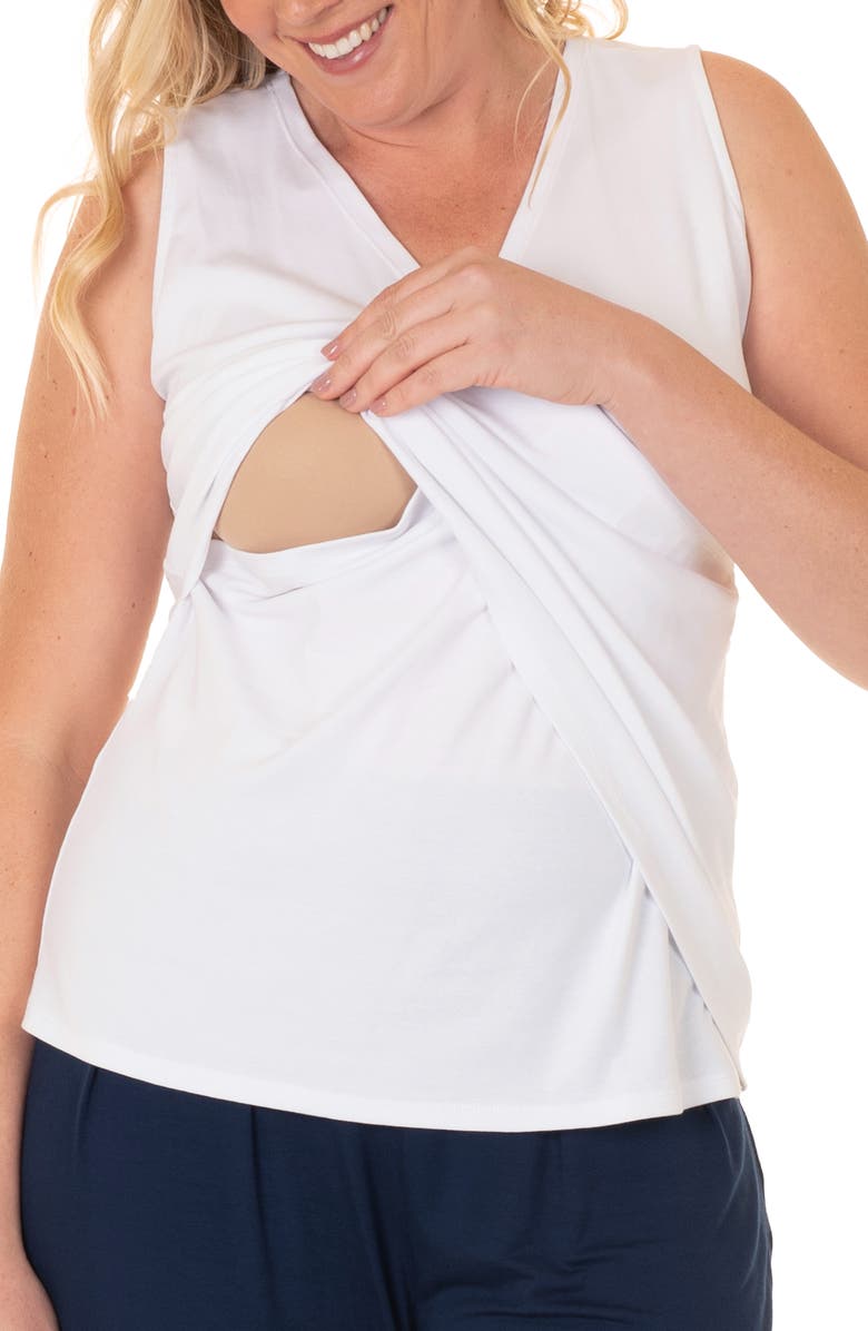 Angel Maternity Cardigan, Top & Leggings Maternity/Nursing Set, Alternate, color, 