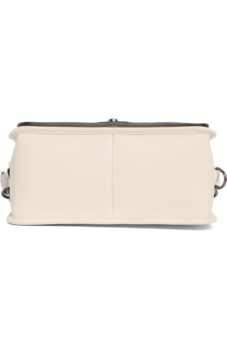 Longchamp Mademoiselle Medium Leather Satchel, Alternate, color, Ivory