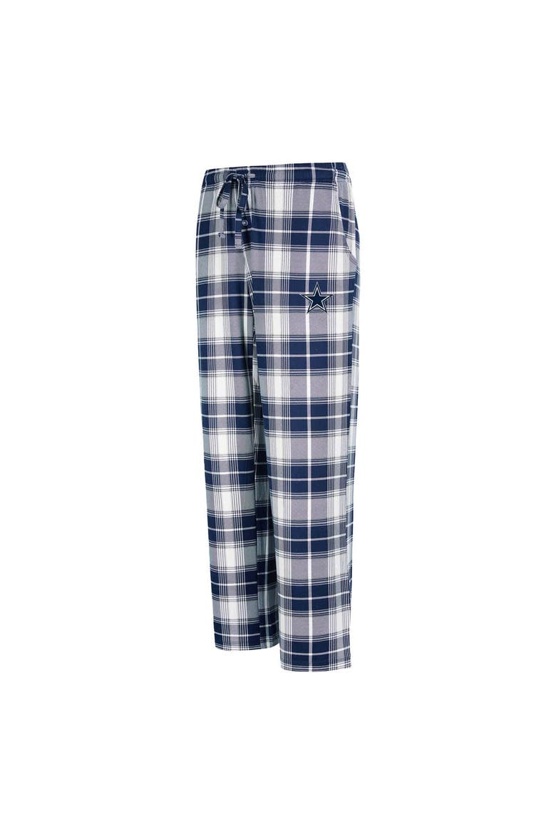 Women's Concepts Sport Navy/Gray Dallas Cowboys Ashford Plaid Knit Pants, Alternate, color, Navy